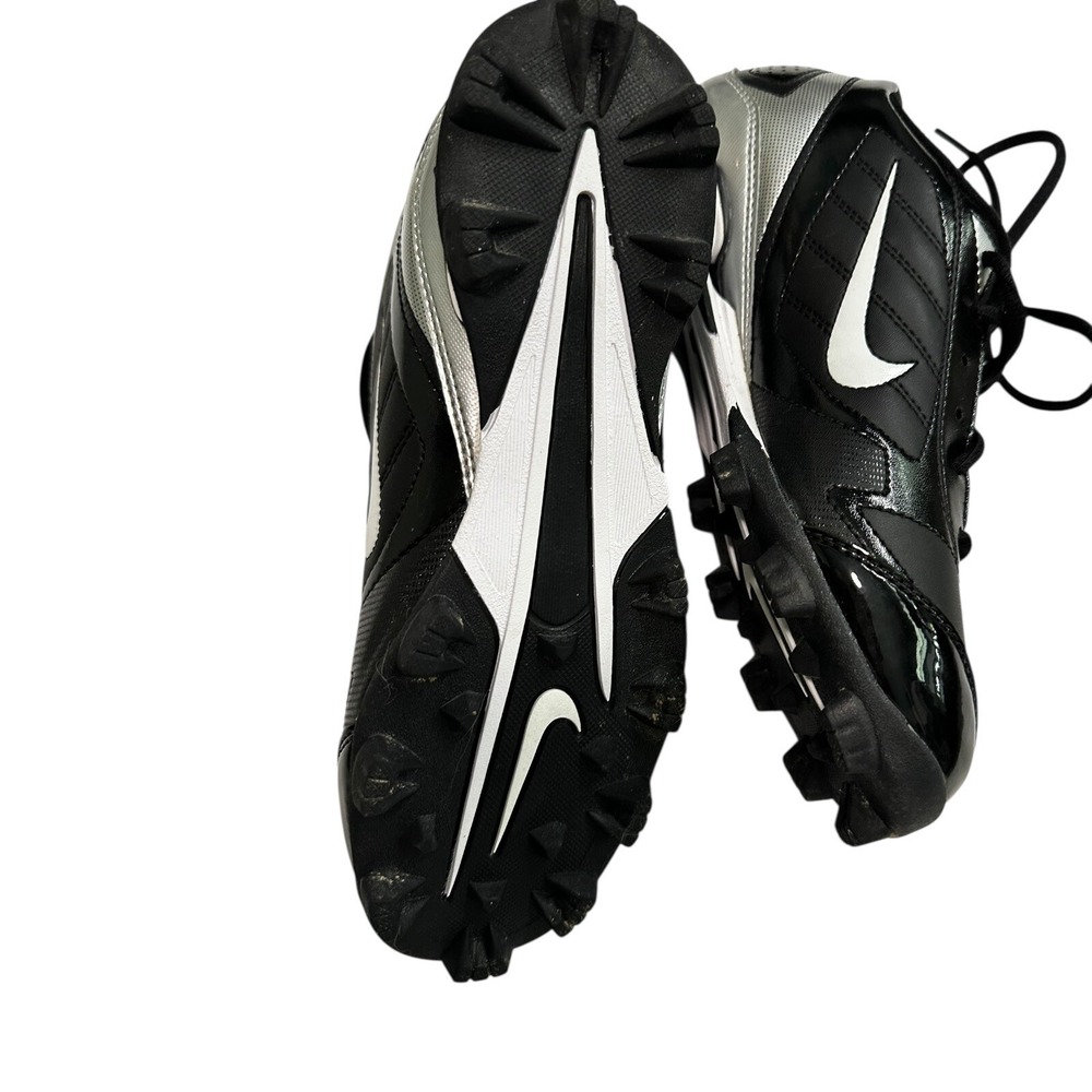 Nike Expand Tech Youth Baseball Cleats Black Silver Size 5Y - Picture 14 of 16
